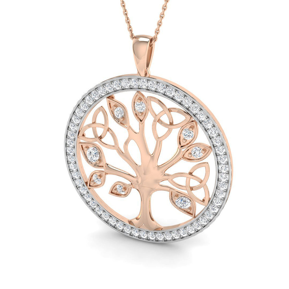 Busby Fancy Pendant 0.75ct to 1.5ct Gold  Diamond(Without Chain )
