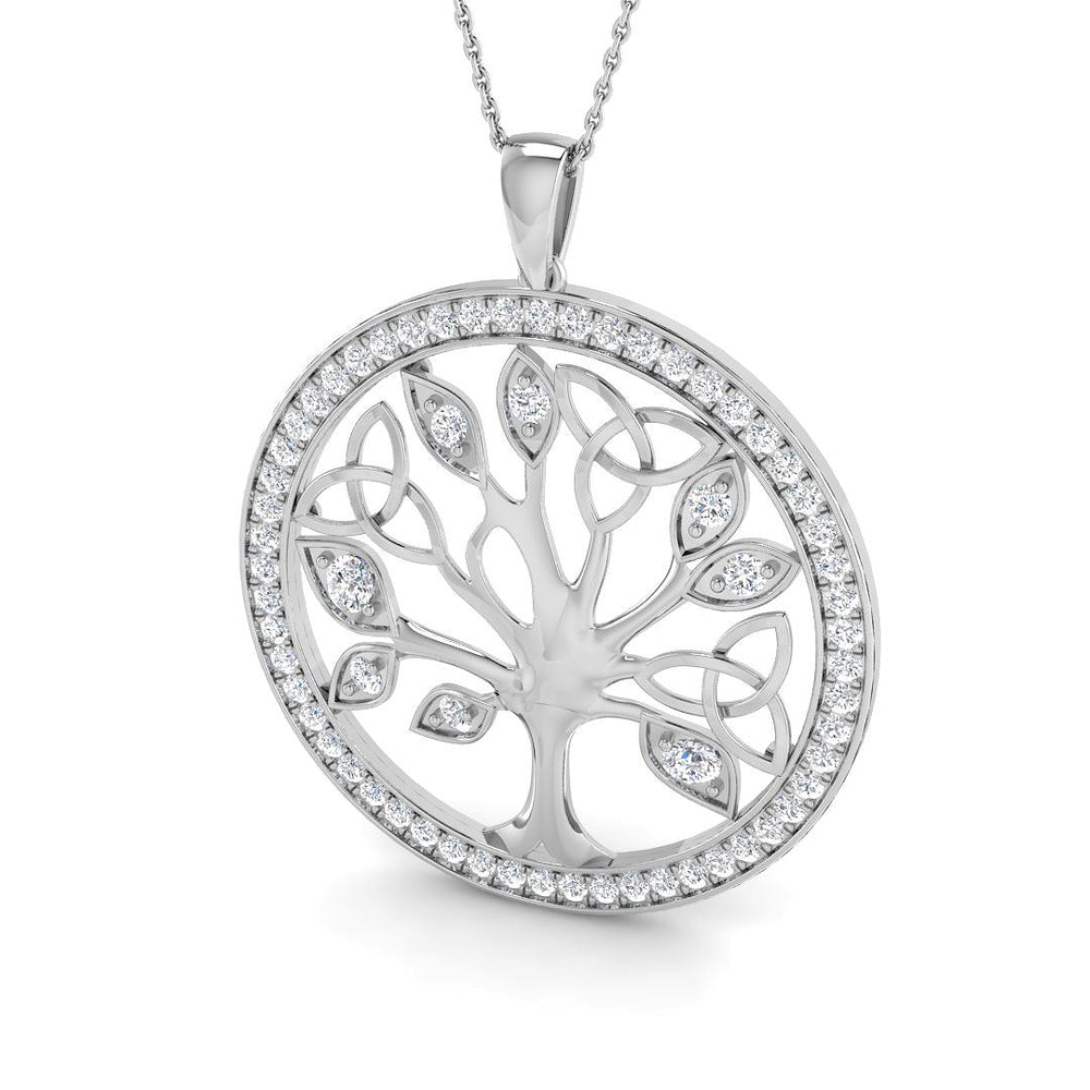 Busby Fancy Pendant 0.75ct to 1.5ct Gold  Diamond(Without Chain )