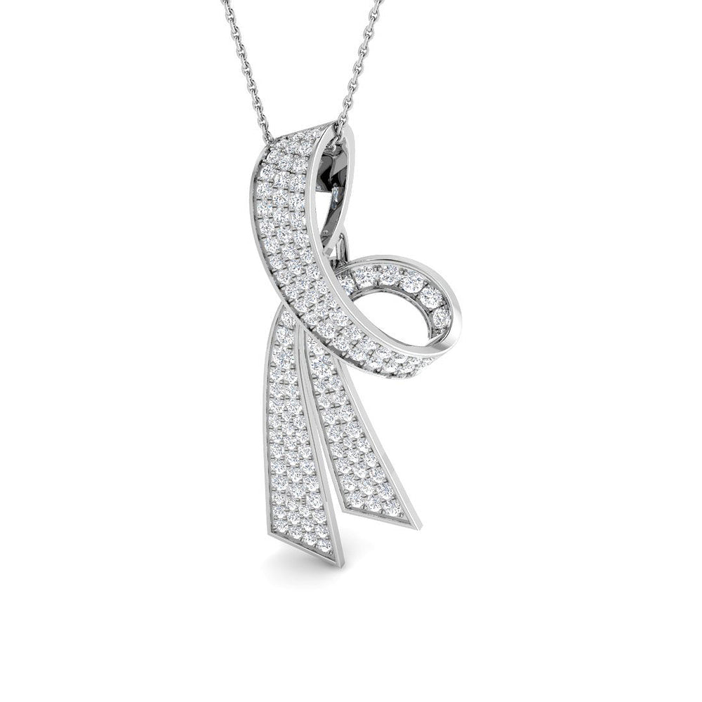 Campy Fancy Pendant 1.5ct Diamond Gold (Without Chain )