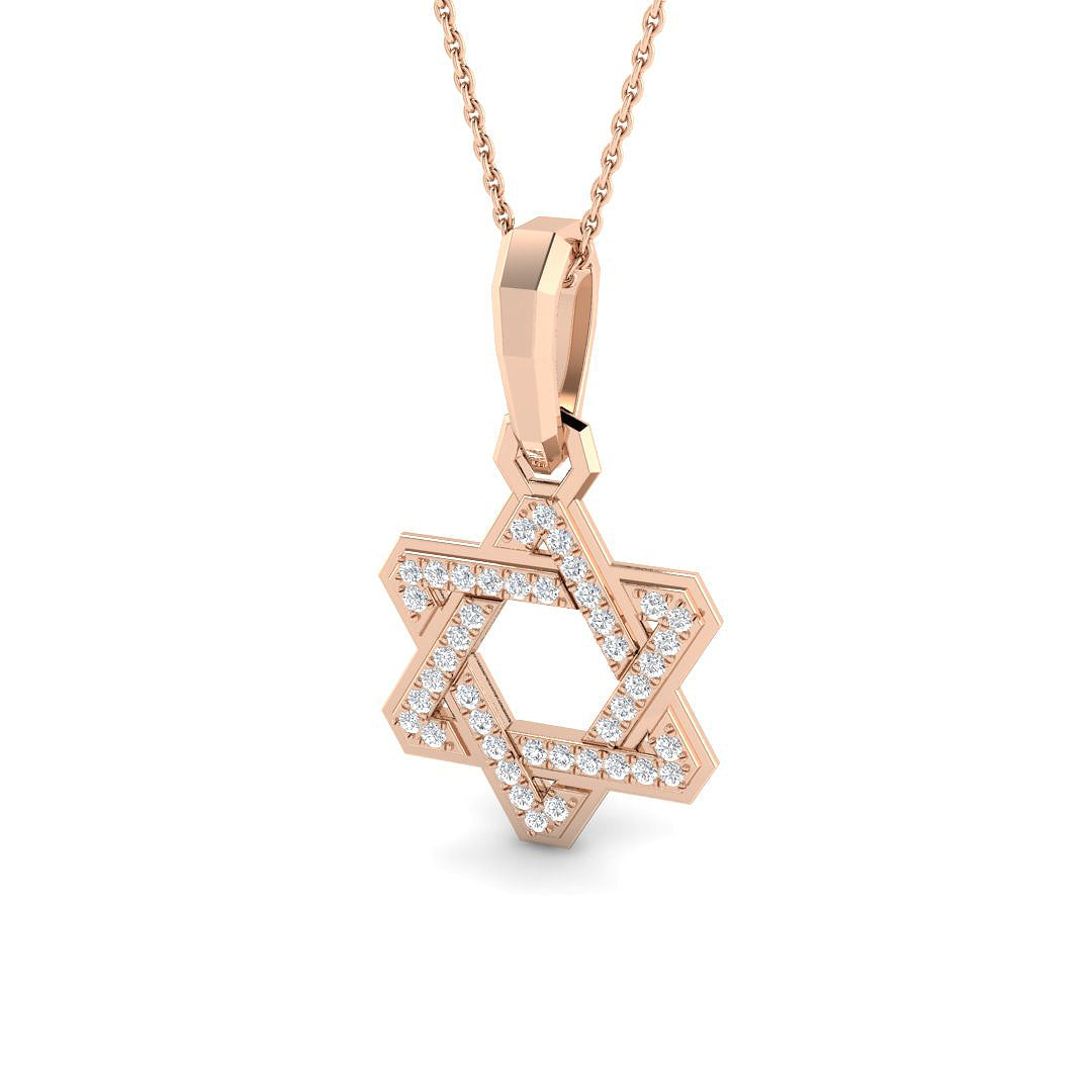 Calix Fancy Pendant Diamond  0.3ct to 1.75ct Gold (Without Chain )