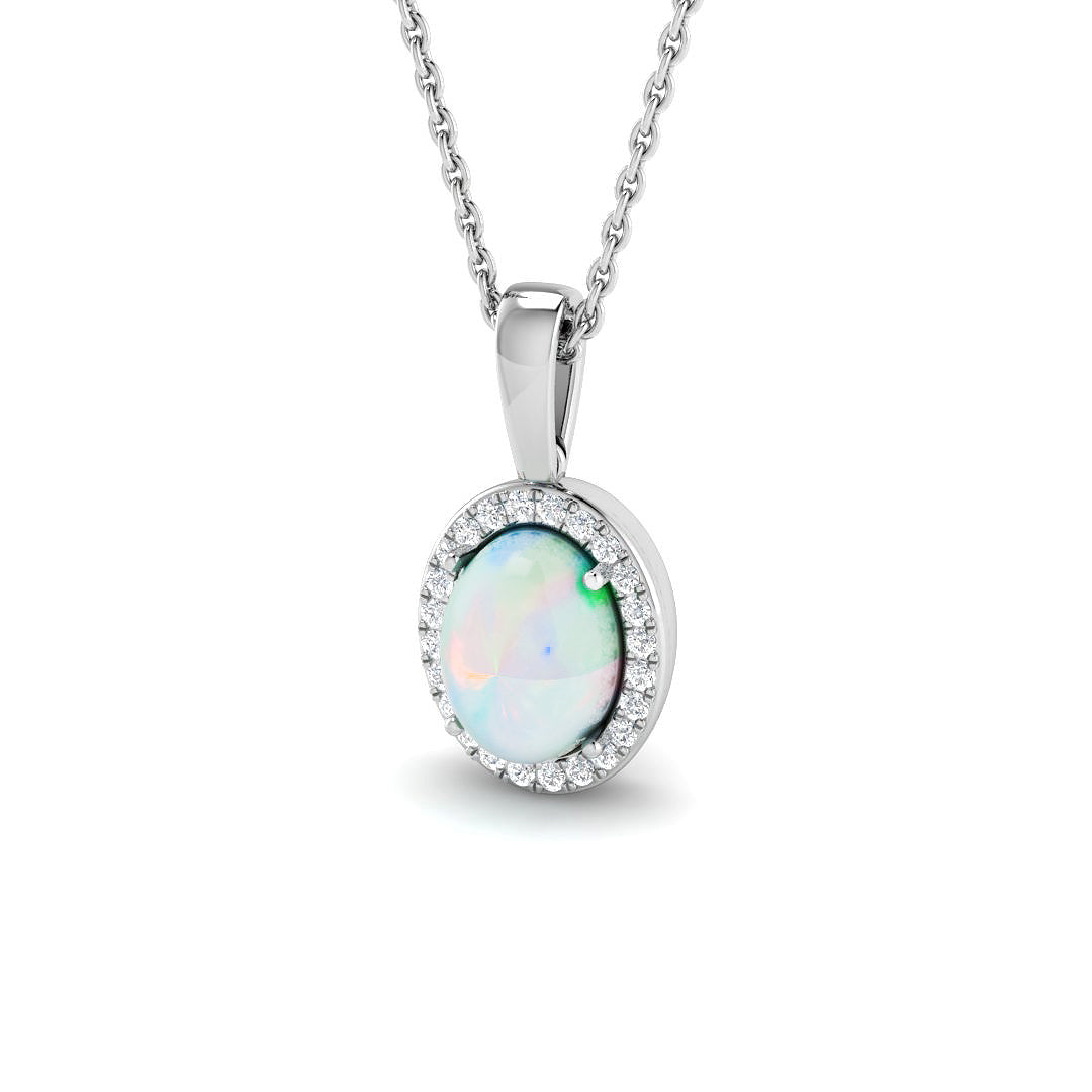 Gerald Opal Pendant 0.75ct to 6.5ct Gold (Without Chain )