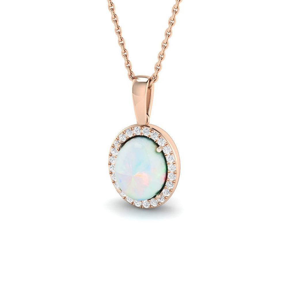 Gerald Opal Pendant 0.75ct to 6.5ct Gold (Without Chain )