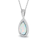 Civic Opal Pendant 1.5ct to 4ct Gold  Necklace(Without Chain )
