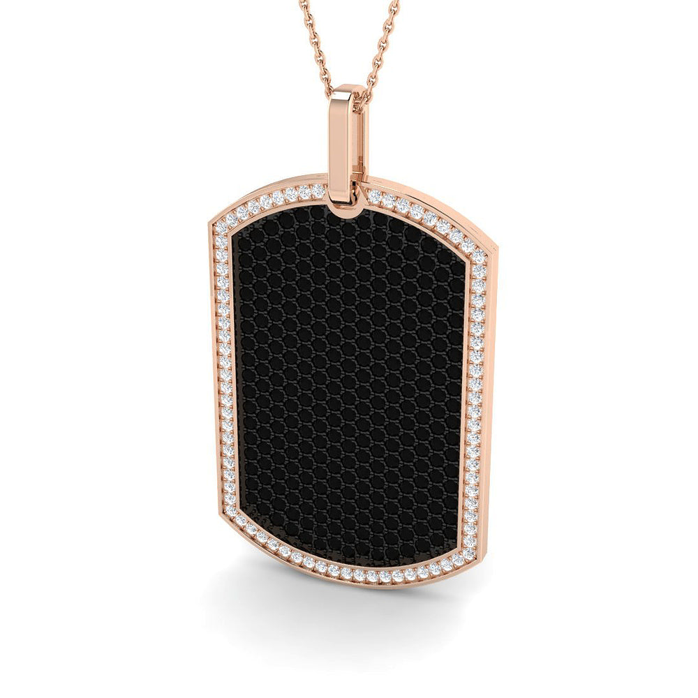 Cling Diamond Pendant Fancy 4ct Gold (Without Chain )