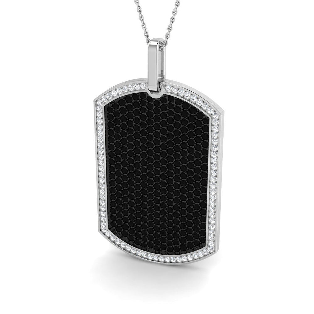 Cling Diamond Pendant Fancy 4ct Gold (Without Chain )