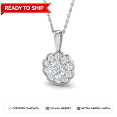 Lab grown diamond tennis bracelet