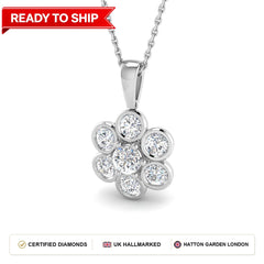 Lab grown diamond tennis bracelet