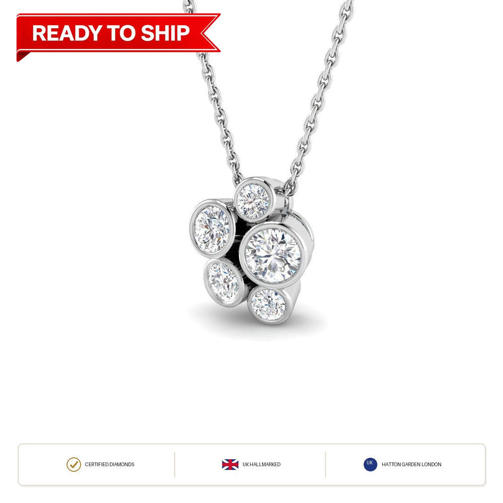 Lab grown diamond tennis bracelet