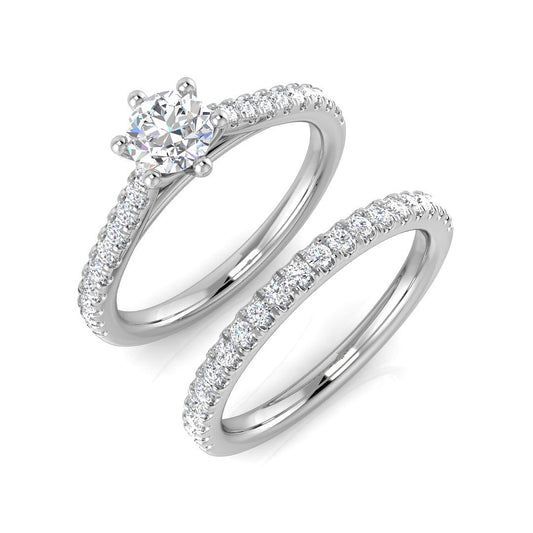 Diamond Okborne Engagement Ring | 1ct | Hallmarked Gold & Platinum