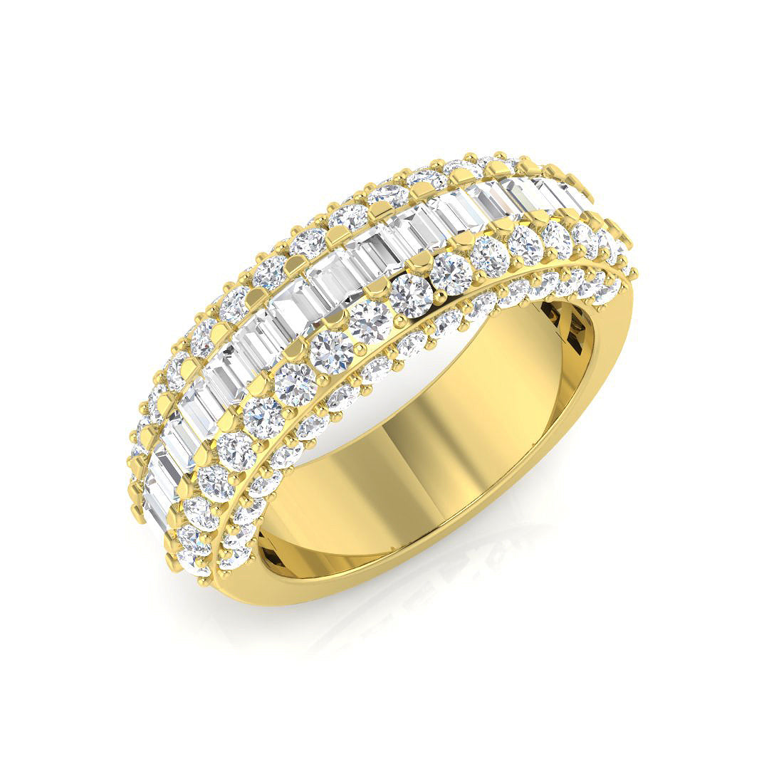 Diamond Baguette & Brilliant Ring | 2.5ct - 3.5ct
