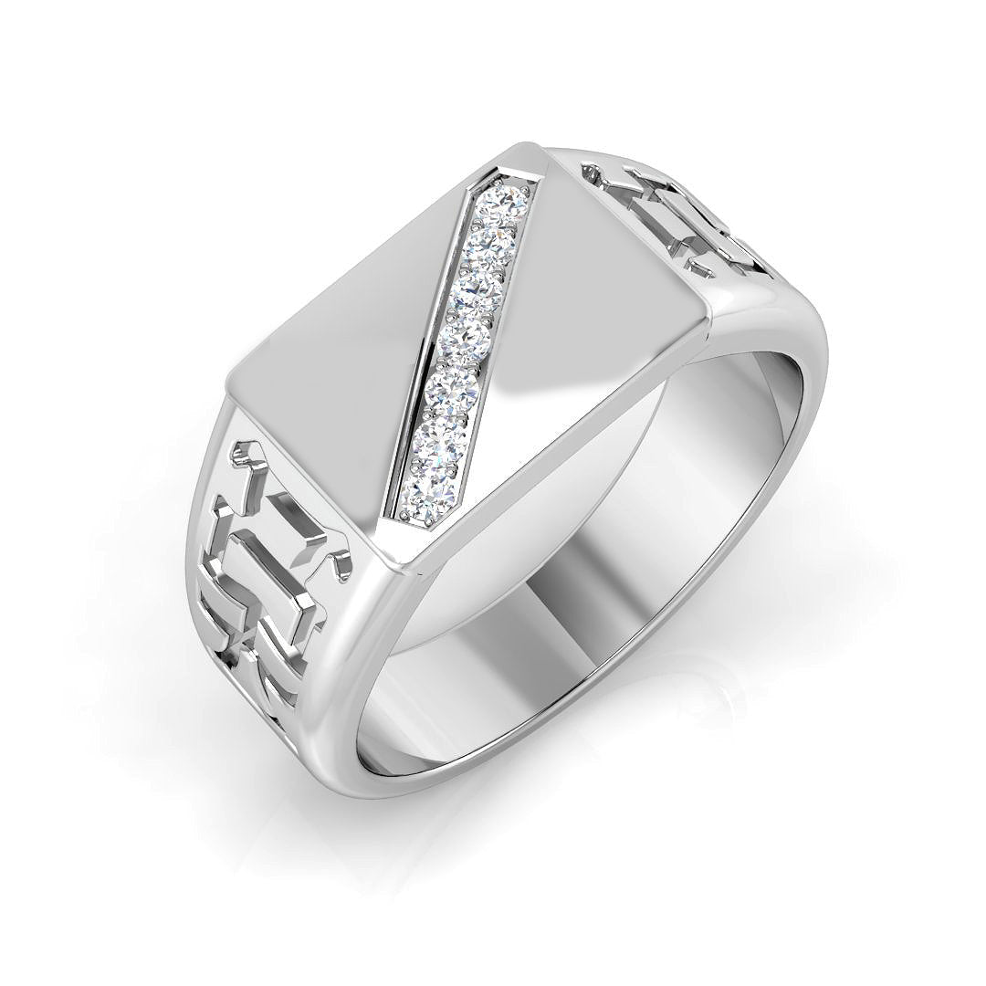 Men's Diamond Ring | 0.10ct | Natural & Lab-Grown Diamonds