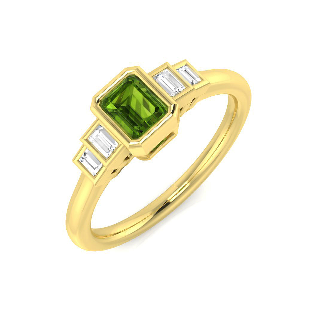 Diamond Aberdeeb Multi Sapphire Ring | 0.5ct - 1.25ct