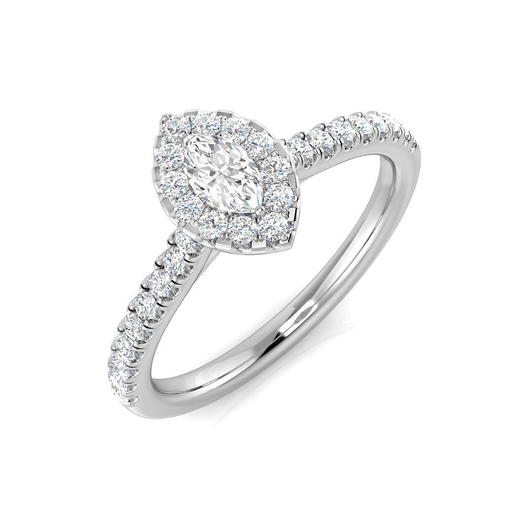 Diamond Brougham Engagement Ring | 0.5ct - 1.5ct