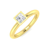 Diamond Chikwick Engagement Ring | 0.33ct | Hallmarked Gold & Platinum