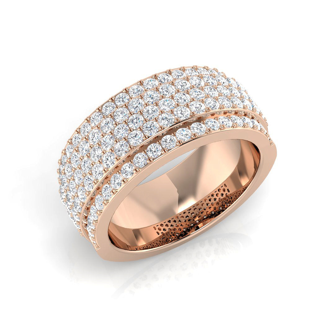 Diamond Pave Ring | 1.75ct - 2.5ct