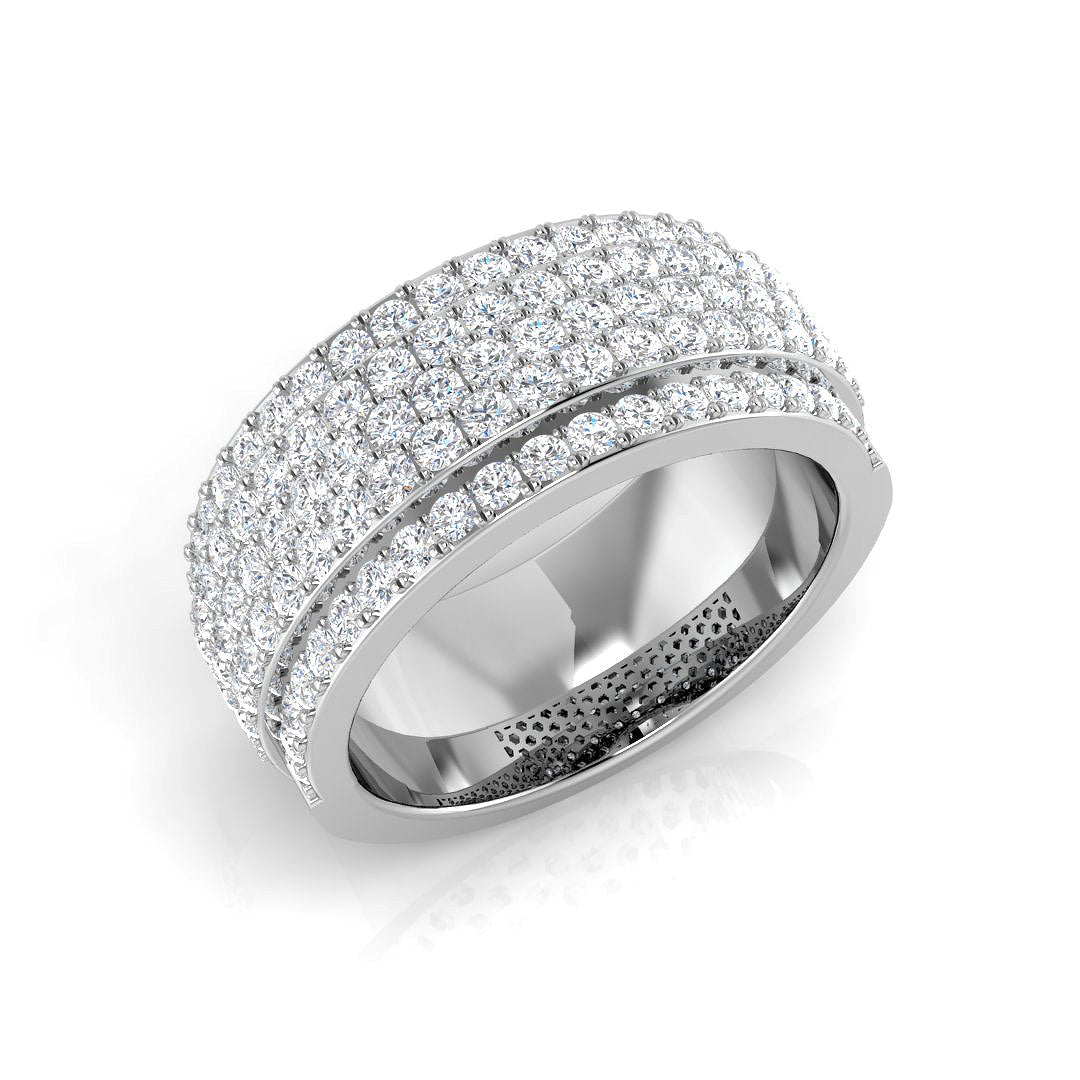 Diamond Pave Ring | 1.75ct - 2.5ct