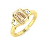 0.96Ct Diamond Ring in 9k Yellow Gold