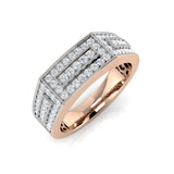 Diamond Pembroke Signet Ring | 0.75ct | Hallmarked Gold & Platinum