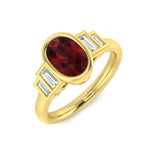 Ruby Engagement Ring