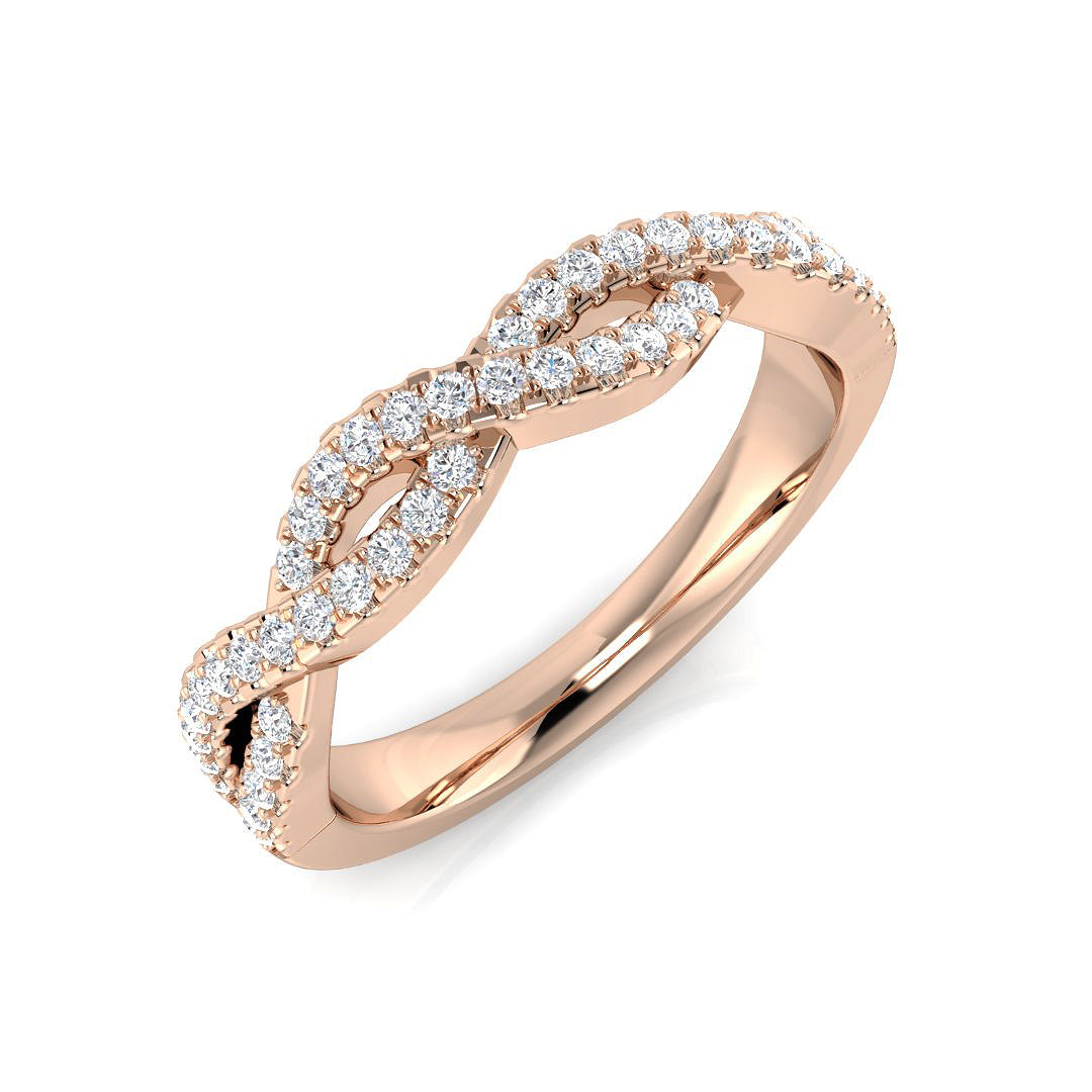 Lab-Grown Diamond Fancy Ring | 0.25ct | Hallmarked Gold & Platinum