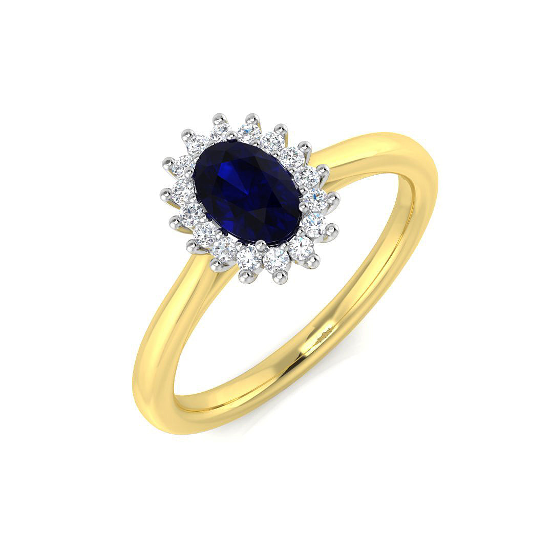 Diamond Caernarfon Amethyst Ring | 0.5ct - 1.5ct