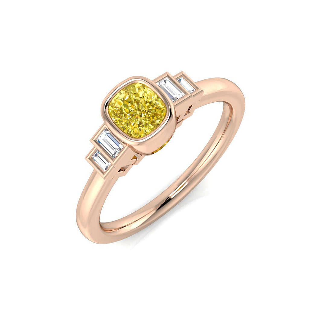 Diamond Craigmillar 5 Stone Ring | 0.5ct | Hallmarked Gold & Platinum