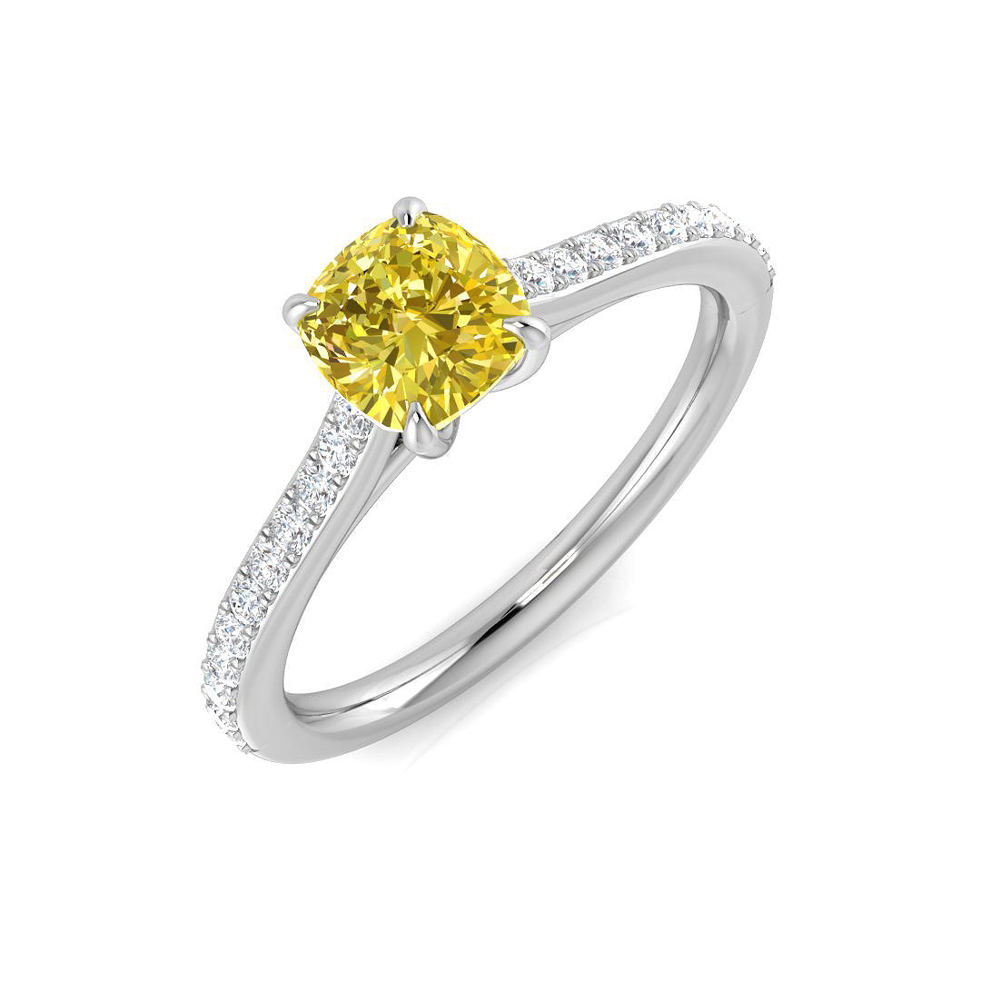 Natural Diamond Ring, Engagement Ring, Luxury Ring