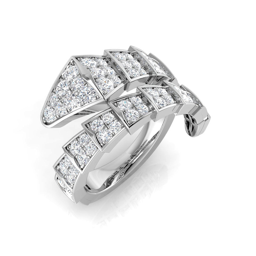 Bold Diamond Statement Ring | 1.00ct | Hallmarked Gold & Platinum