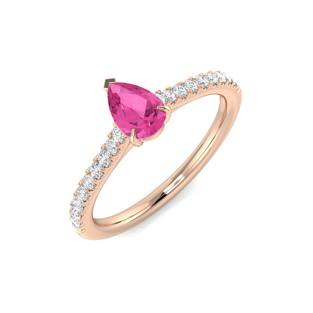 Diamond Marsborough Multi Sapphire Ring | 0.2ct - 0.75ct