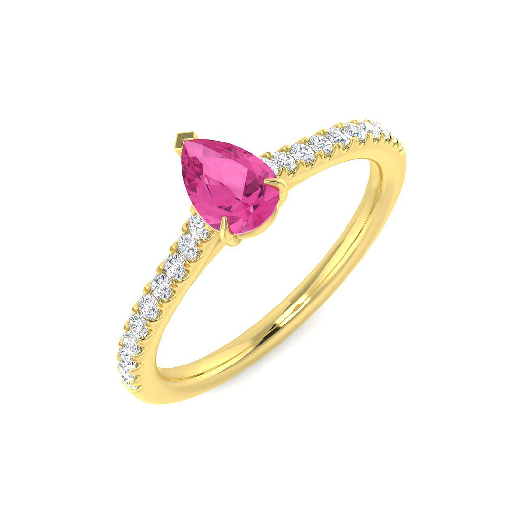 Diamond Marsborough Multi Sapphire Ring | 0.2ct - 0.75ct