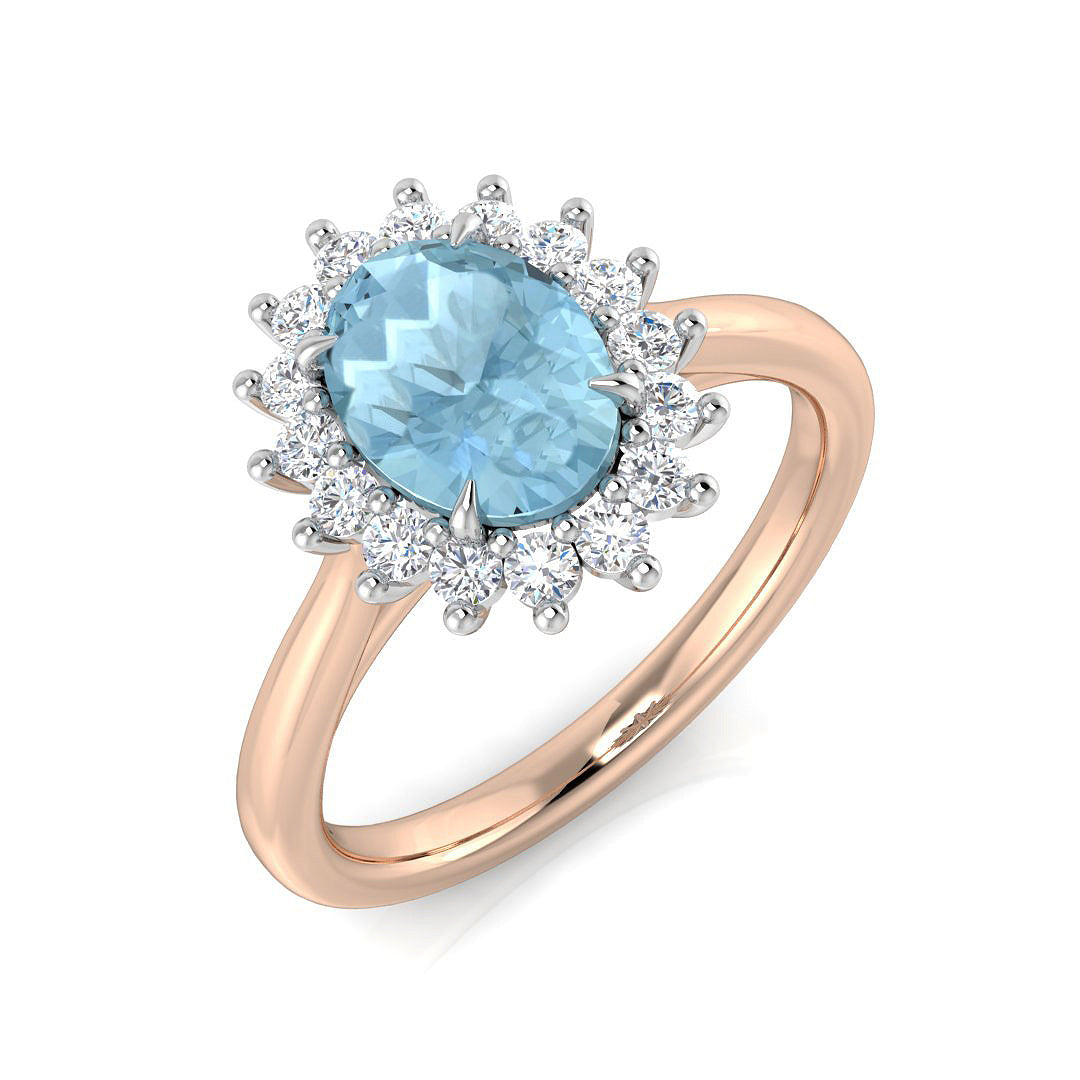 Diamond Caernarfon Amethyst Ring | 0.5ct - 1.5ct