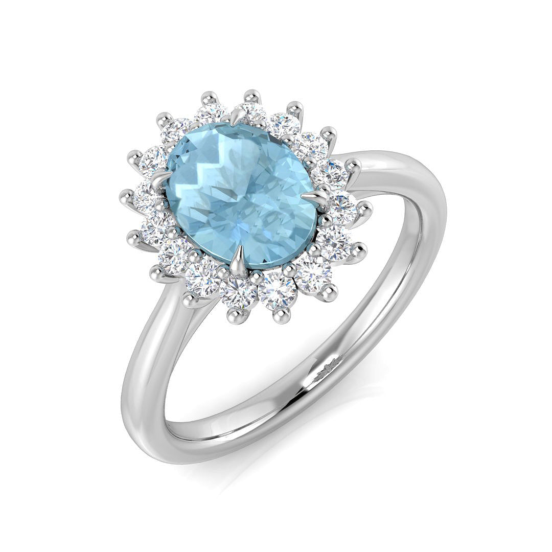 Diamond Caernarfon Amethyst Ring | 0.5ct - 1.5ct
