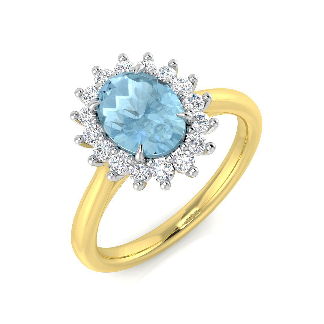 Diamond Caernarfon Amethyst Ring | 0.5ct - 1.5ct