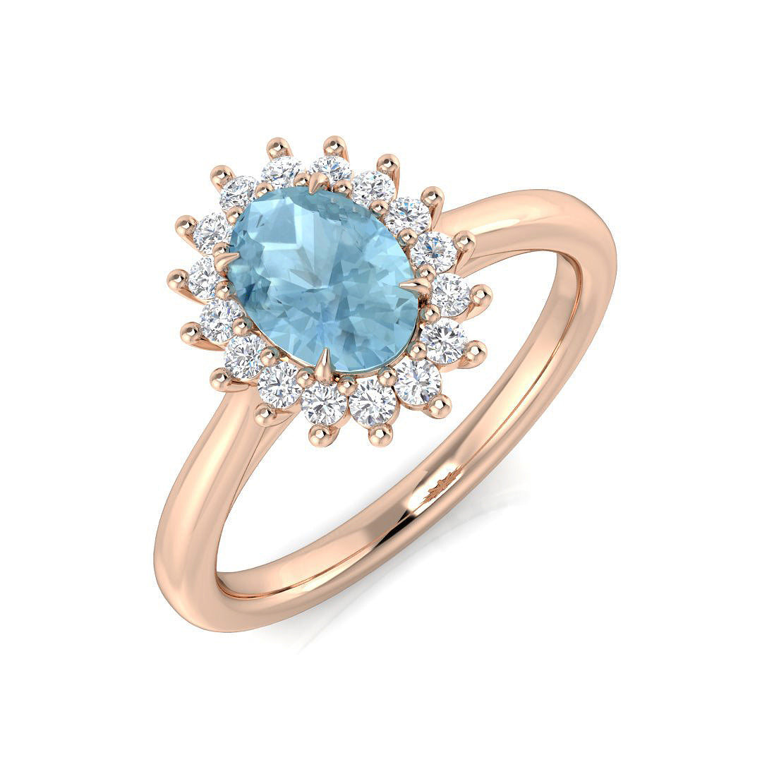 Diamond Caernarfon Amethyst Ring | 0.5ct - 1.5ct