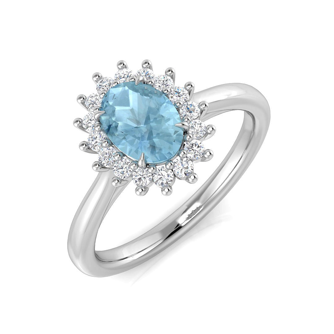 Diamond Caernarfon Amethyst Ring | 0.5ct - 1.5ct