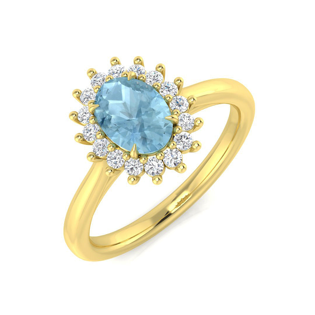 Diamond Caernarfon Amethyst Ring | 0.5ct - 1.5ct