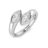 Diamond Tring Ring | 0.5ct | Hallmarked Gold & Platinum