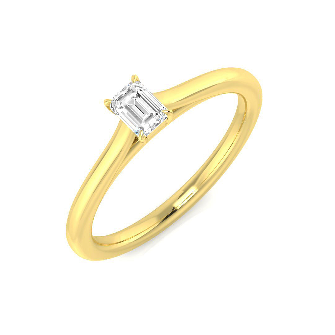 Lab-Grown Diamond Solitaire Engagement Ring | 0.2ct | Lab-Grown & Natural Diamonds