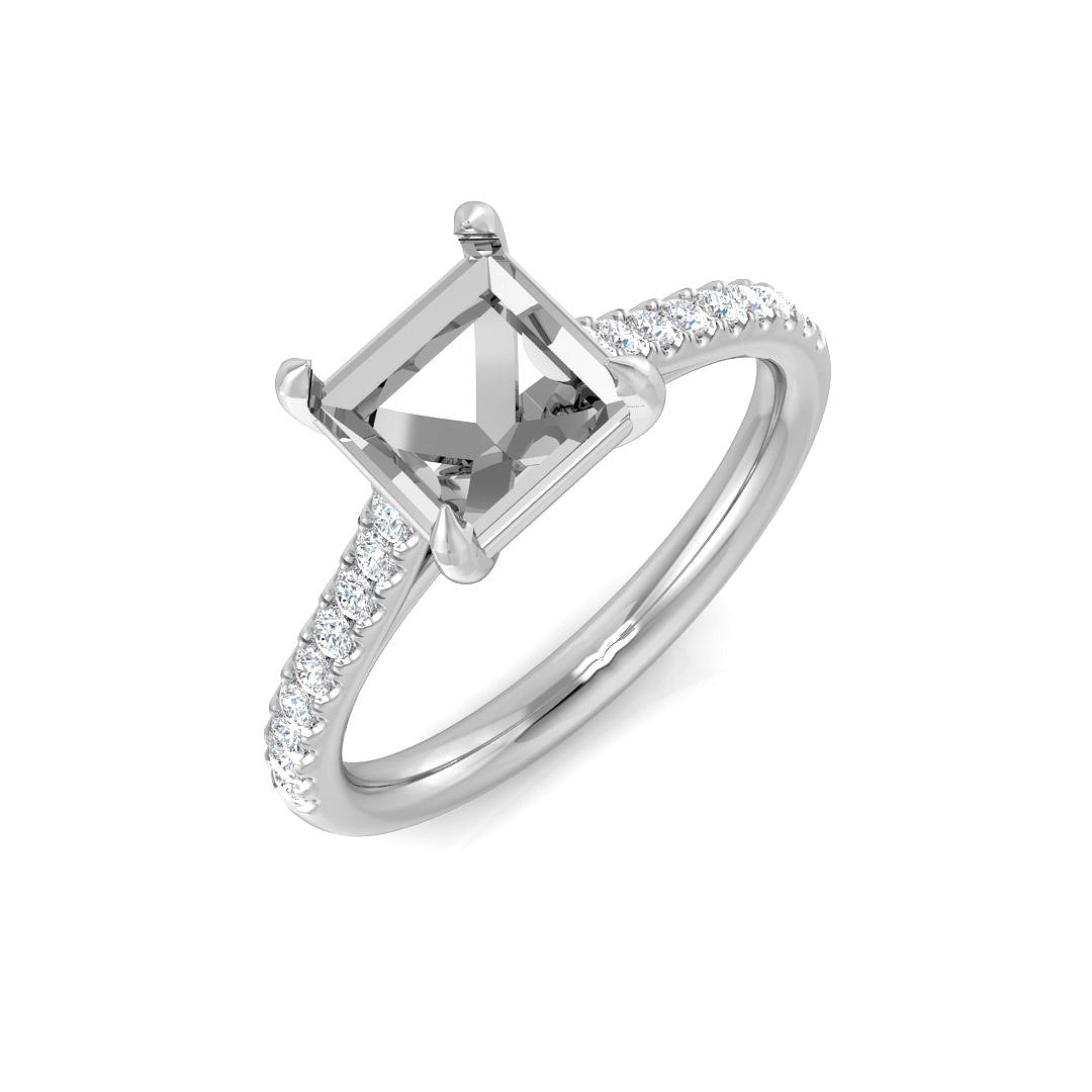 Diamond Chatkworth Ring | 0.2ct | Hallmarked Gold & Platinum