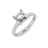 Diamond Chatkworth Ring | 0.2ct | Hallmarked Gold & Platinum