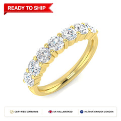 Lab grown diamond earring