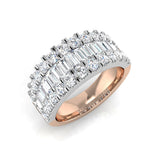 Diamond Leedk Baguette & Brilliant Ring | 1ct - 3ct
