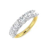 2.12Ct Lab Grown Diamond Ring in 9k Two Tone