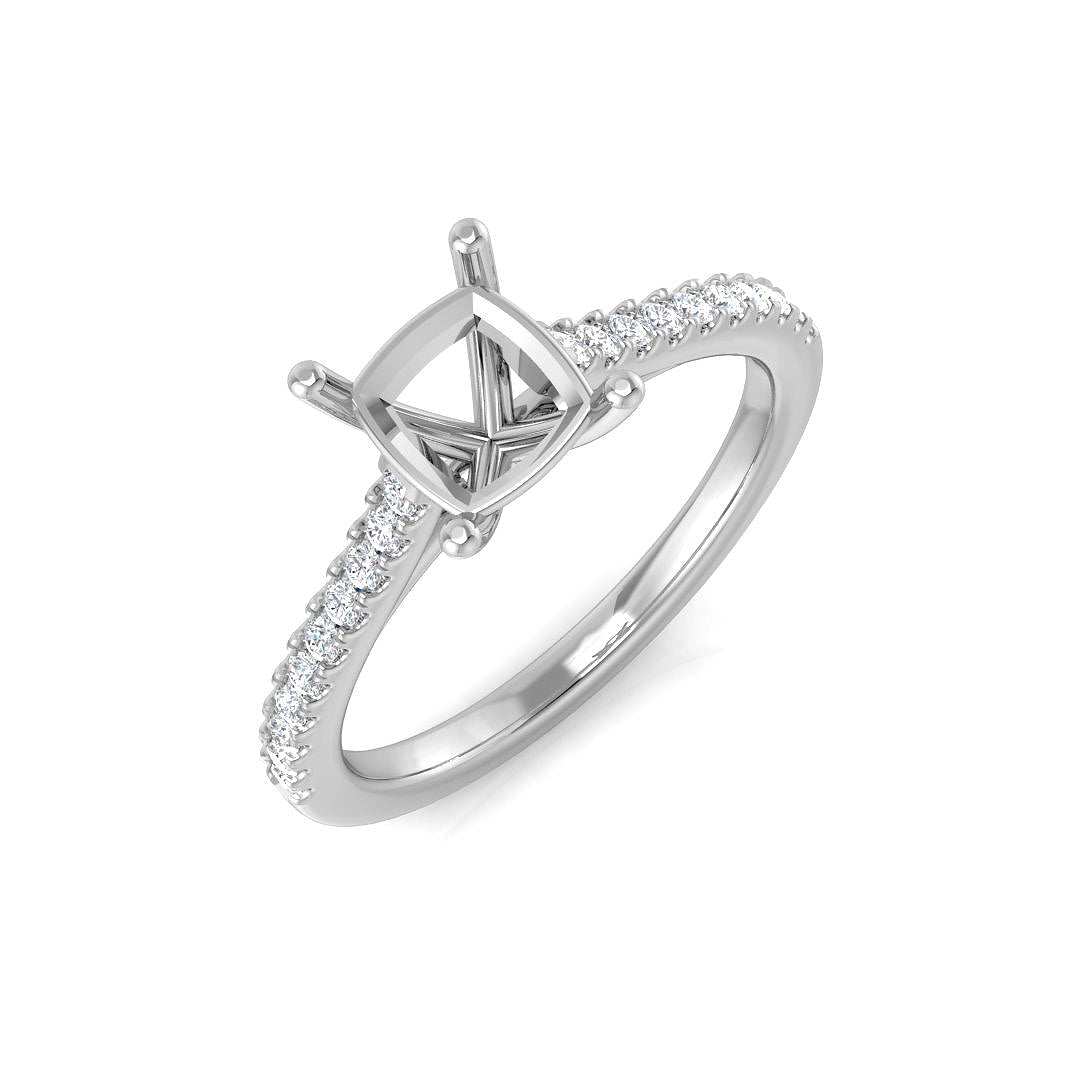 Diamond Hosyroob Ring | 0.2ct | Hallmarked Gold & Platinum