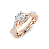 Diamond Jedburgh Ring | 0.2ct - 0.5ct | Hallmarked Gold & Platinum