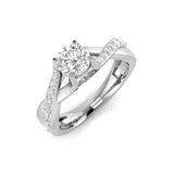 Diamond Jedburgh Ring | 0.2ct - 0.5ct | Hallmarked Gold & Platinum