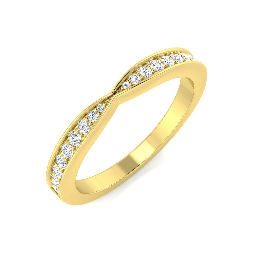 Diamond Peeblek Half Eternity Ring | 0.2ct