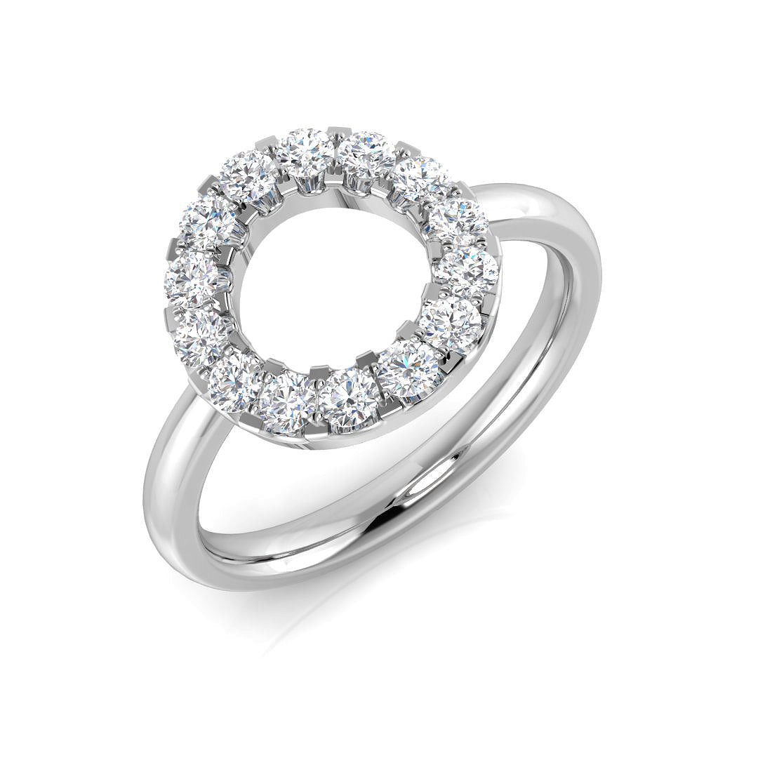 Diamond Circle of Life Ring | Lab & Natural Diamonds | Hallmarked Gold & Platinum