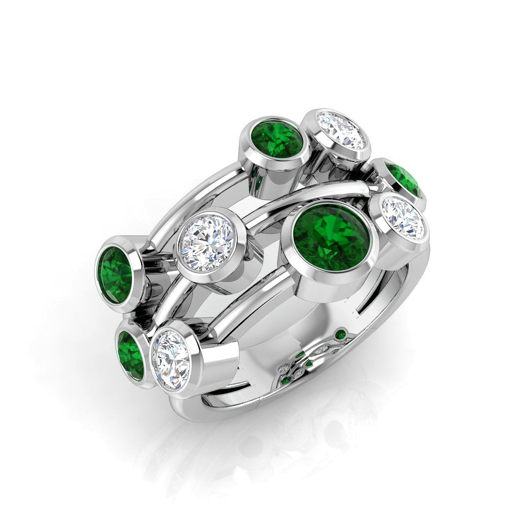 Diamond Kebkibgtob Ring | 0.33ct - 2.75ct | Hallmarked Gold & Platinum