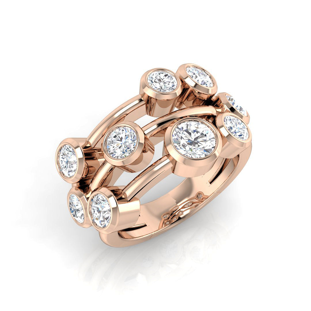 Diamond Kebkibgtob Ring | 0.33ct - 2.75ct | Hallmarked Gold & Platinum